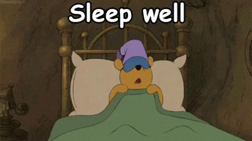 sleeping peacefully