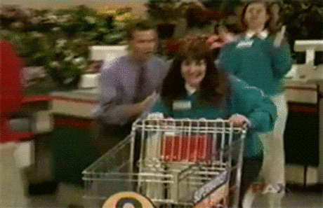 cart filled